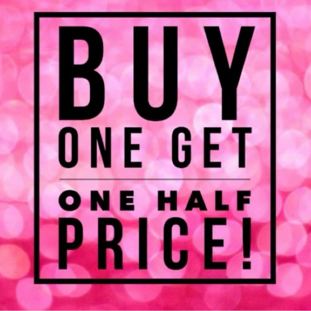 ⭐️⭐️⭐️ BUY ONE GET ONE 1/2 OFF ⭐️⭐️⭐️